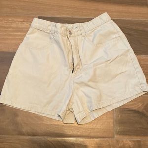 Womens tan shorts